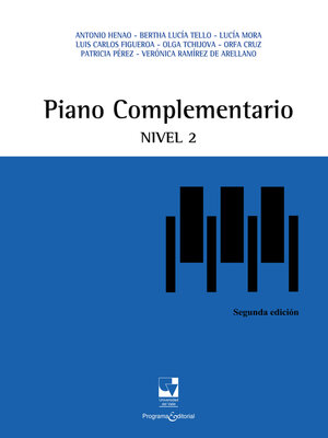 cover image of Piano complementario. Nivel 2